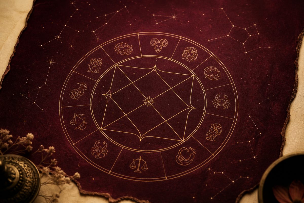 Vedic kundali birth chart