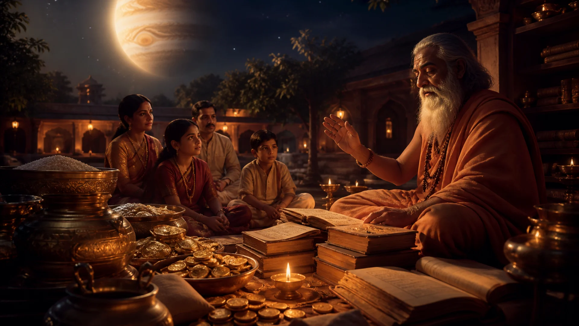 What Happens When Jupiter Is in the Second House of Kundali