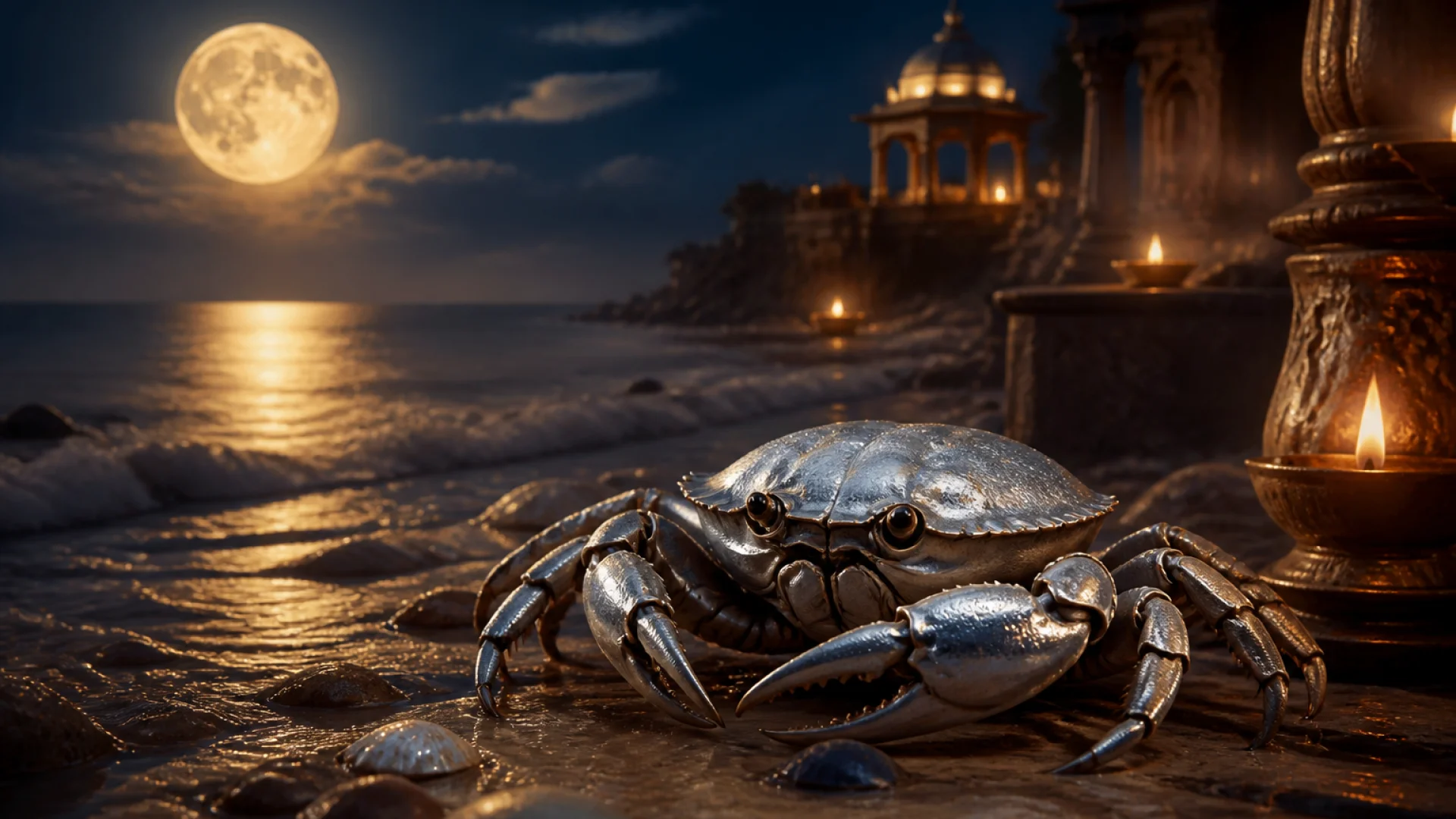 Karka Rashi (Cancer) in Vedic Astrology – Traits, Career, Love & Compatibility