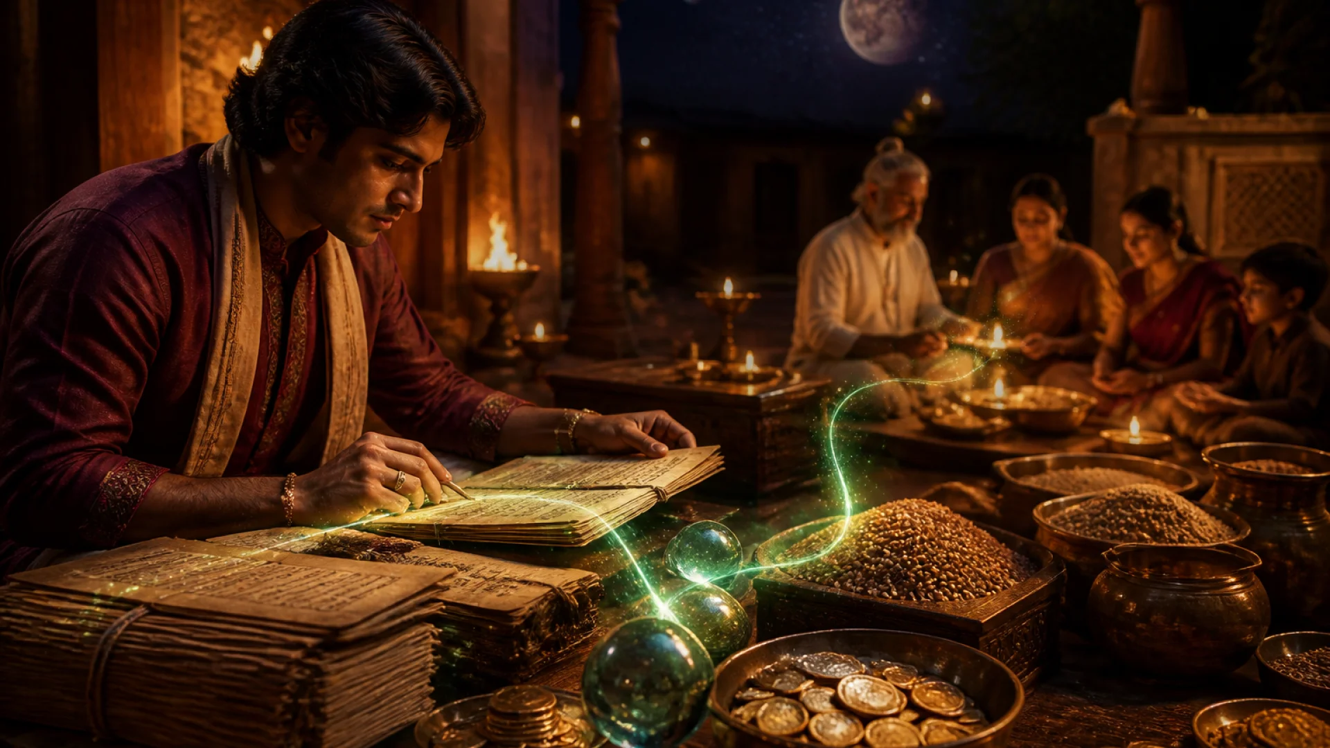 What Happens When Mercury Is in the Second House of Kundali