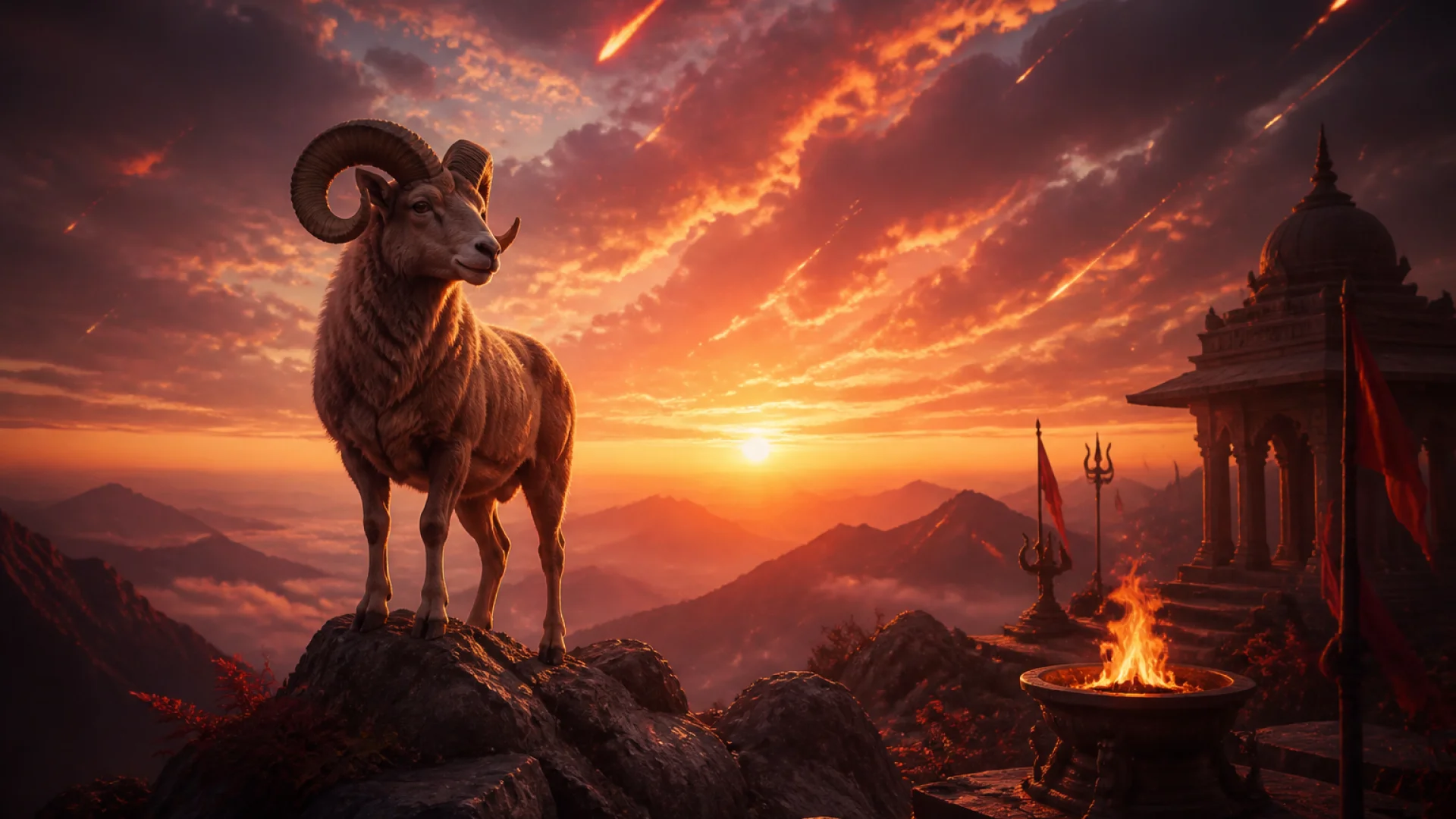 Mesha Rashi (Aries) in Vedic Astrology – Traits, Career, Love & Compatibility