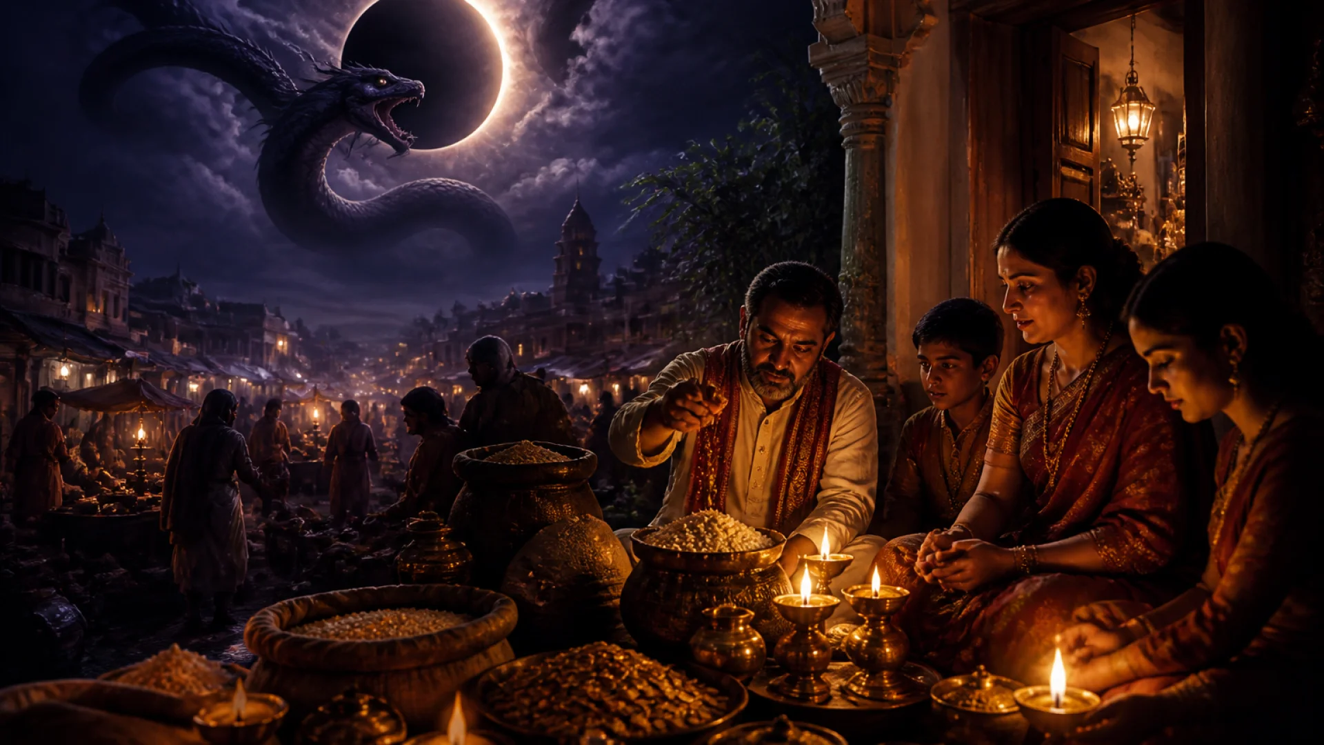 What Happens When Rahu Is in the Second House of Kundali