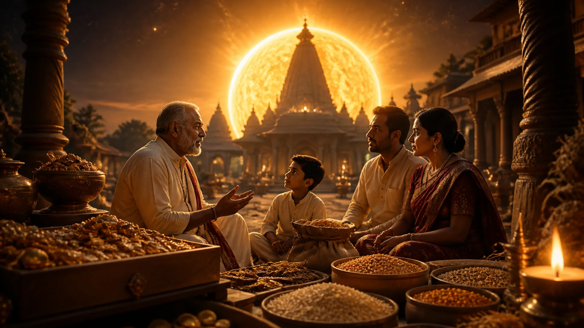 What Happens When Sun Is in the Second House of Kundali