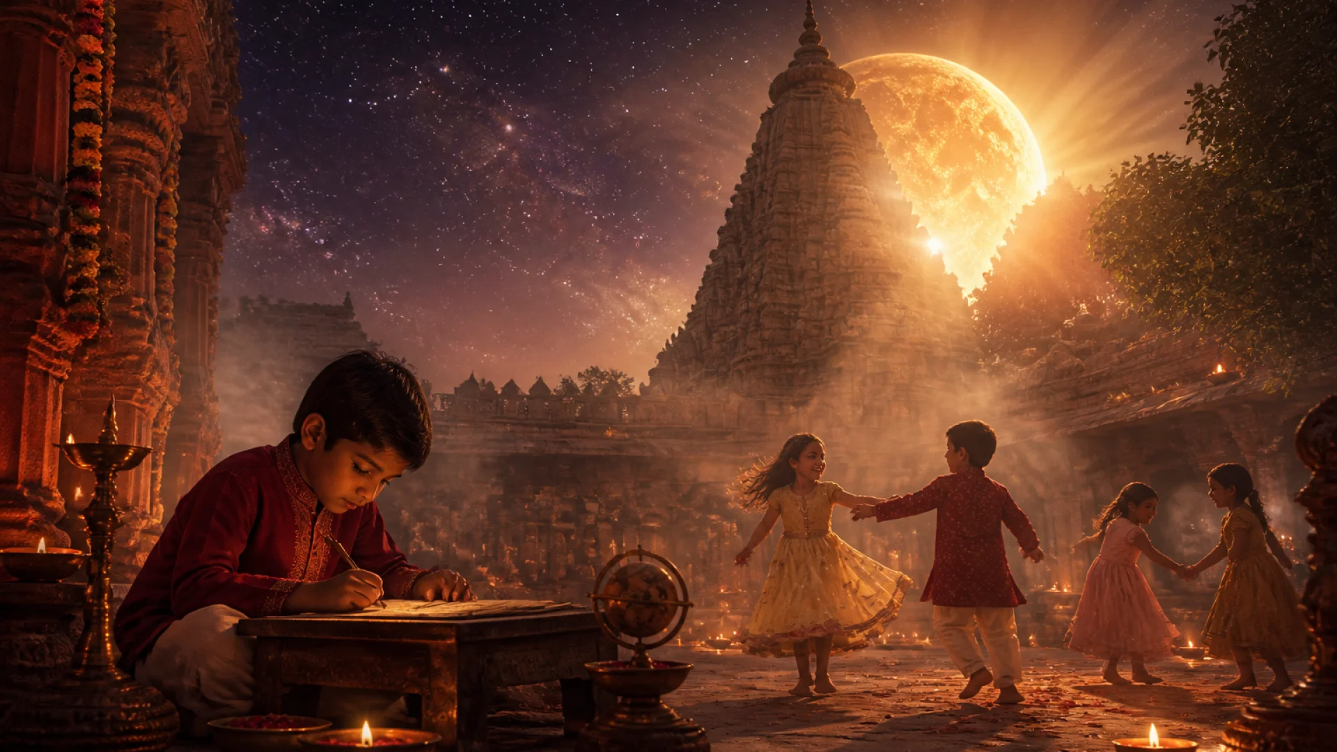 What Happens When Sun Is in the Fifth House of Kundali